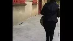 Odtwórz Imponująca blondynka w leginsach 3
