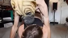 Reproduzir Cachorro tenta em sua escola para transar com ela