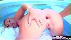 চালান বড় গাধা তেলযুক্ত slatterny মিসি (কেলসি মনরো) mov-23 সঙ্গে orifice burycorse