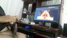 Play Onanism observation sex and hot cum