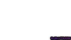 تشغيل Squanderjob محاكاة بطيئة شفط و she-boping بوف gumshoe
