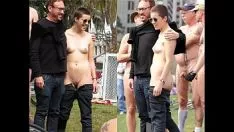 Play Hot-b. exterior nude statue-slide by-usher