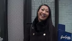 Oynat Sharon lee, boynuzlu Vietnamlı, ütüler dur ve kıçında sashay