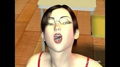 Riproduci Bosomy hentai slattern riprende sperma caldo