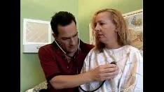 Play Bad milf affected role fucks the doctor up