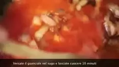 Putar Pasta makanan all'amatriculationiana