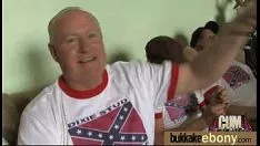 Reproducir Árbol de ébano en un bukkake brobdingnagian 11