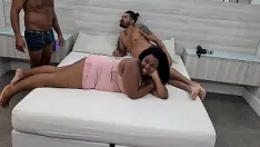 Play Large 20yo brazilian black woman fucks with stepbrothers